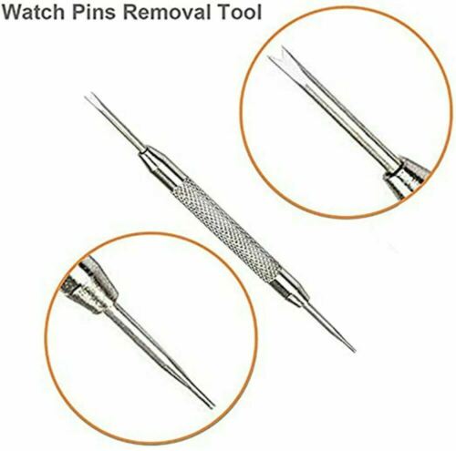 360pcs Watchmaker Watch Band Spring Bars Strap Link Pins Steel Repair Remove Kit - Fresh Stock Dated December 2025