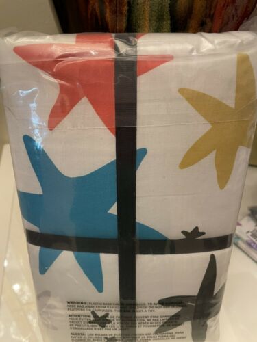 Pottery Barn Star Scandi Pillow sham cover holiday rainbow superhero Blue Gray - Fresh Stock Dated December 2025