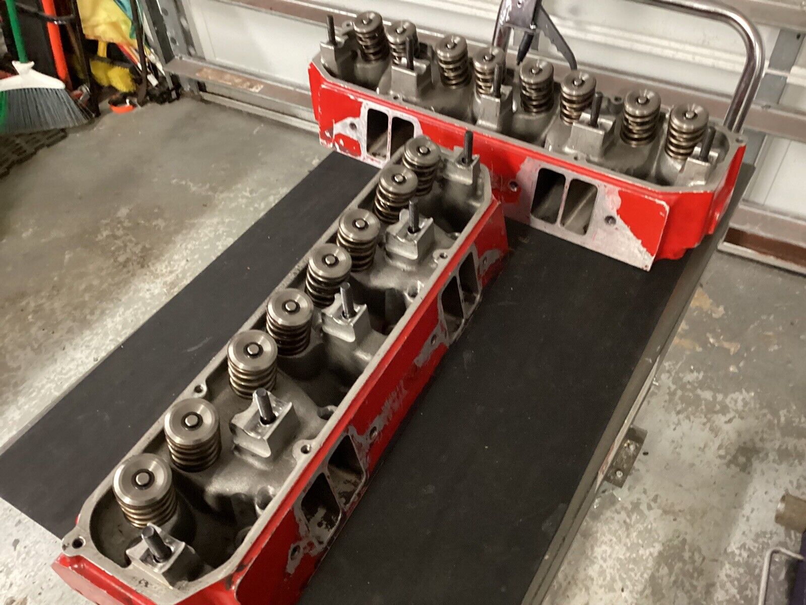 Mopar Chrysler Big Block Bull Dog Max Wedge Racing Cylinder Heads - Fresh Stock Dated February 2026