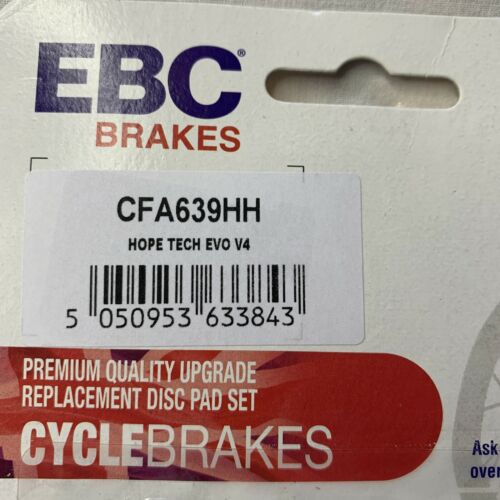 EBC Brakes Evo V4 Disc Brake Pad - Fresh Stock Dated February 2026