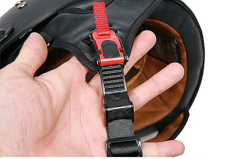 2X High Quality Motorcycle and Bicycle Helmet Quick Release Strap Webbing Buckle - Fresh Stock Dated December 2025