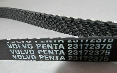 NEW GENUINE OEM VOLVO PENTA 23172375 MARINE/ BOAT ENGINE SERPANTINE BELT  V8/ V6 - Fresh Stock Dated February 2026