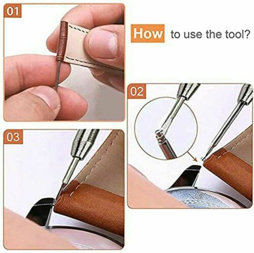 360pcs Watchmaker Watch Band Spring Bars Strap Link Pins Steel Repair Remove Kit - Fresh Stock Dated December 2025