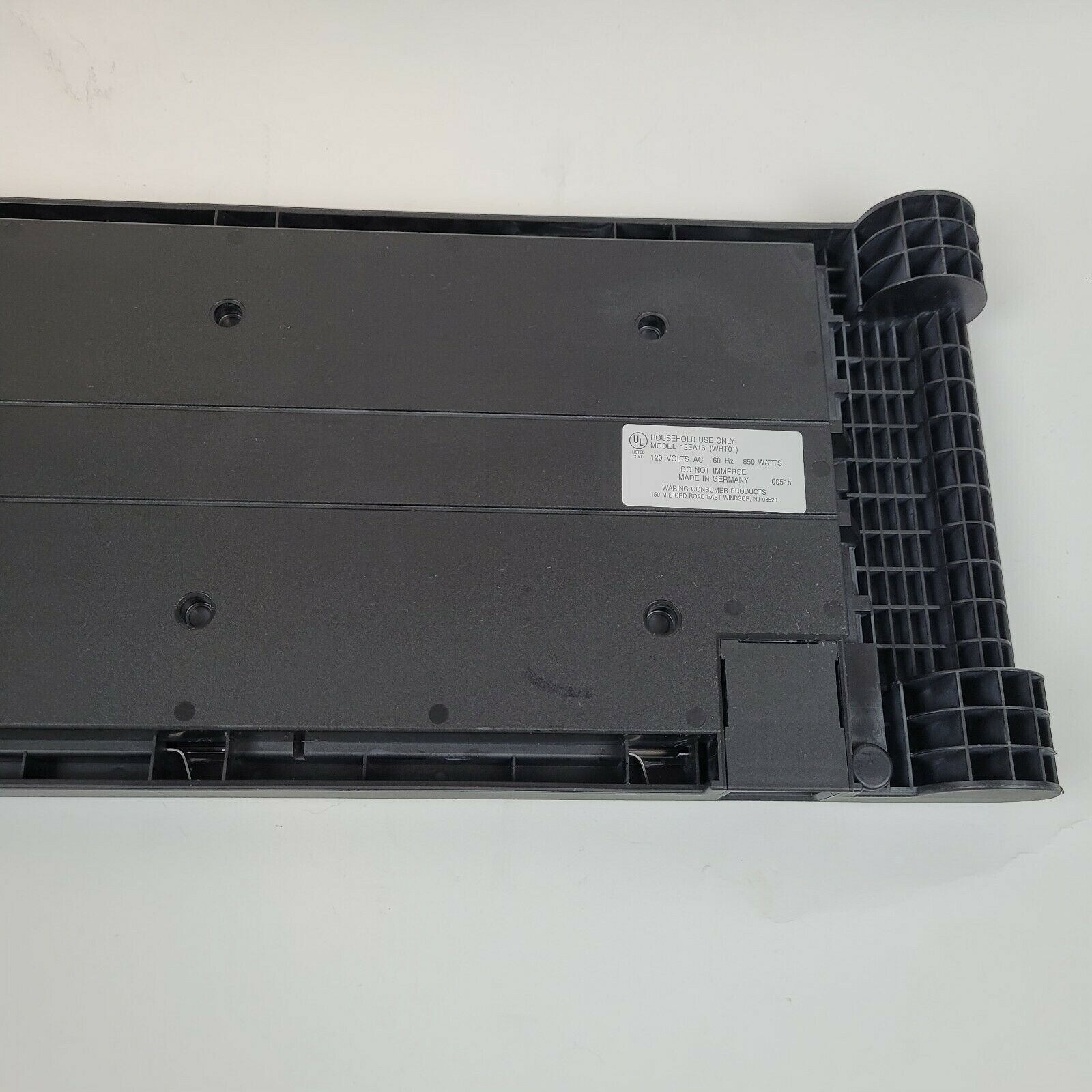 Waring 12EA16 (WHT01) Electric Hot Tray Kitchen Classics Made in Germany - Fresh Stock Dated February 2026