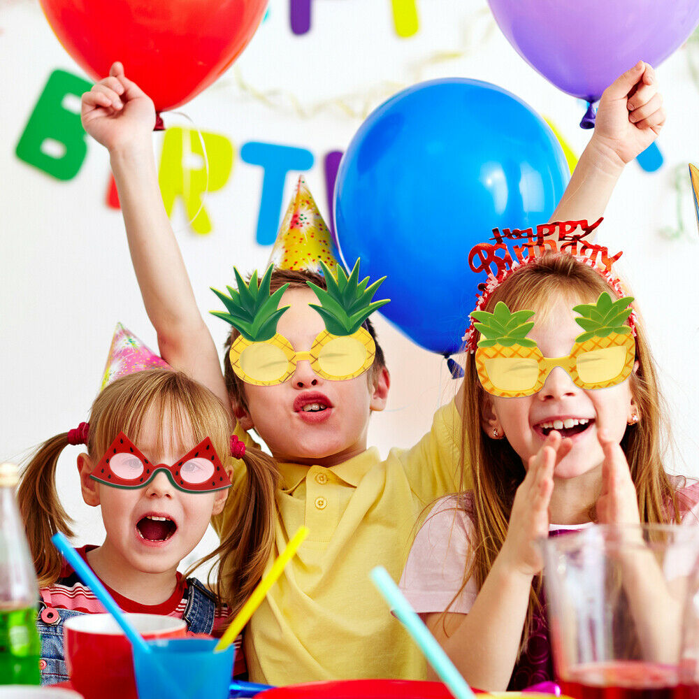 8pcs Party Eyeglasses Fruit Shape Creative Adorable Beach Sunglasses - Fresh Stock Dated February 2026