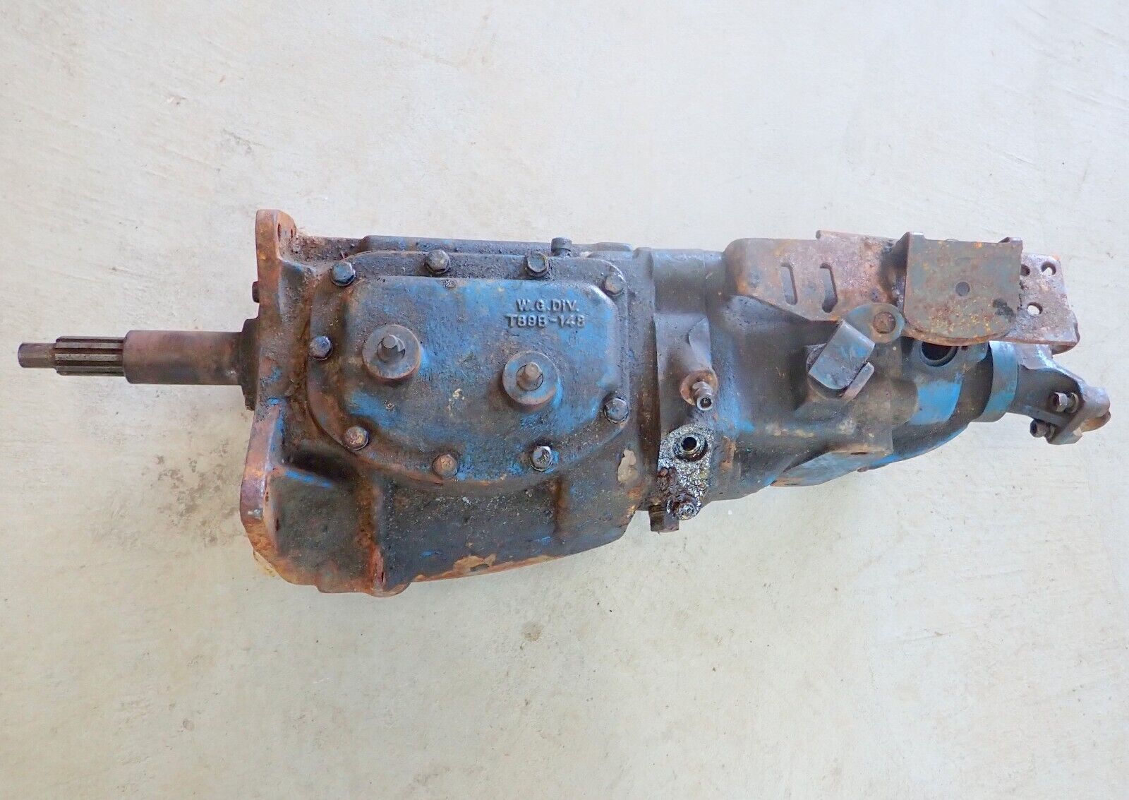 1965-1971 Ford Truck 3 Speed Overdrive Manual Transmission Borg Warner T-85 RARE - Fresh Stock Dated February 2026