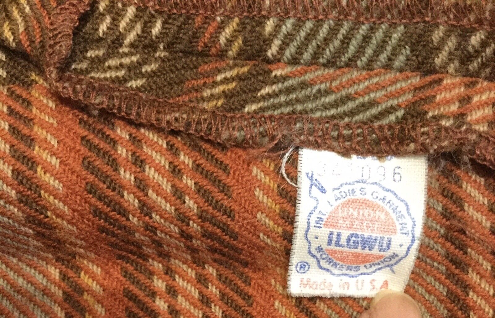 Vintage Ralph Lauren Country Plaid Wrap Skirt, Sz S/M - Fresh Stock Dated March 2026