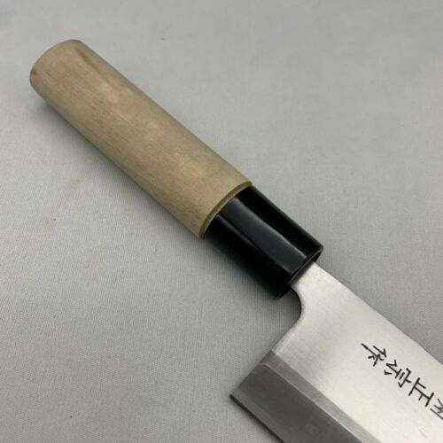 <Used> Japanese Chef's Kitchen Knife 濃州正宗 Santoku 155/290 From Japan SS670 - Fresh Stock Dated December 2025