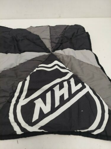 Pottery Barn Teen NHL Urban, Quilted Standard Sham New in OPEN packBlk/Gray - Fresh Stock Dated December 2025