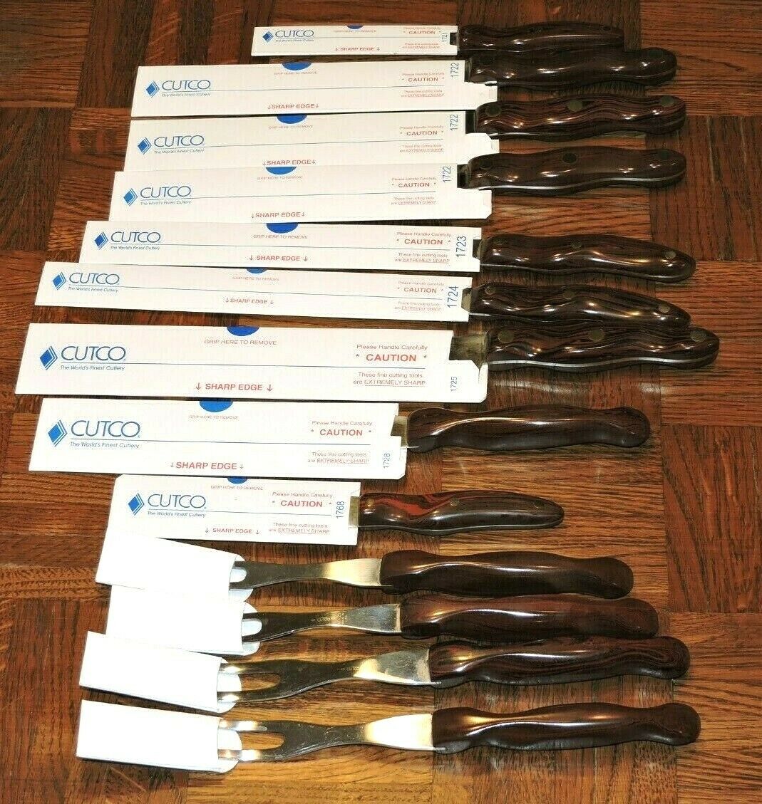 YOU CHOOSE VTG Cutco Utensil Replacement Brown Handle 21 22 23 24 25 28 1068 26 - Fresh Stock Dated December 2025