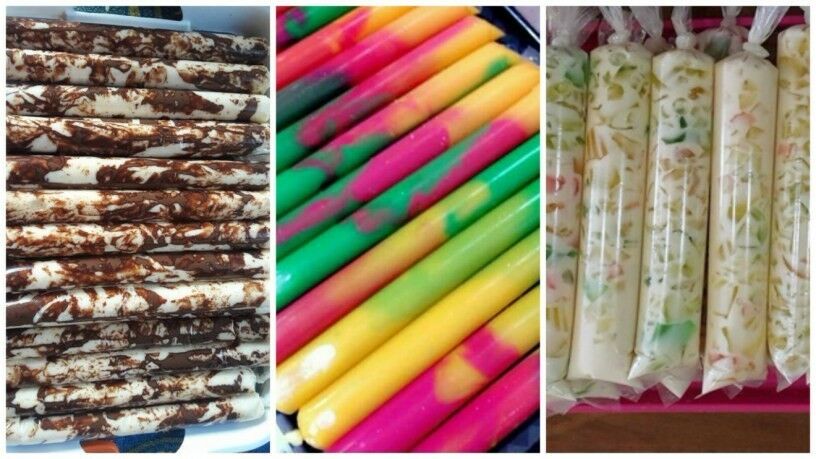 1500 480 240 PCS ICE CREAM POPSICLE DIY Disposable Plastic Bags Ice Candy Bag - Fresh Stock Dated December 2025