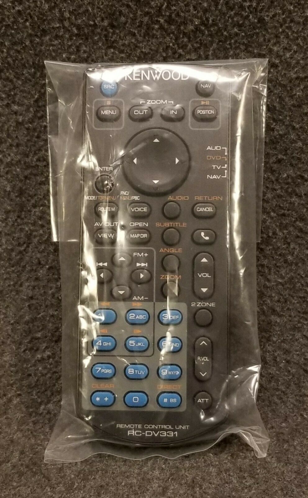 Genuine Remote for Kenwood DNX994S DNX995S DNX9960 DNX996XR DNX997XR DNX9980HD - Fresh Stock Dated February 2026