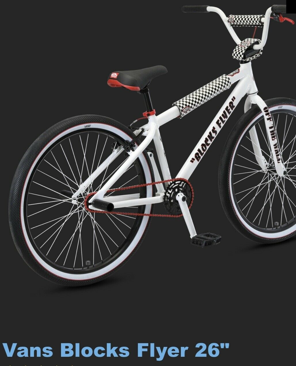 SE BIKES x VANS “Blocks Flyer” Limited Edition BMX - Fresh Stock Dated February 2026