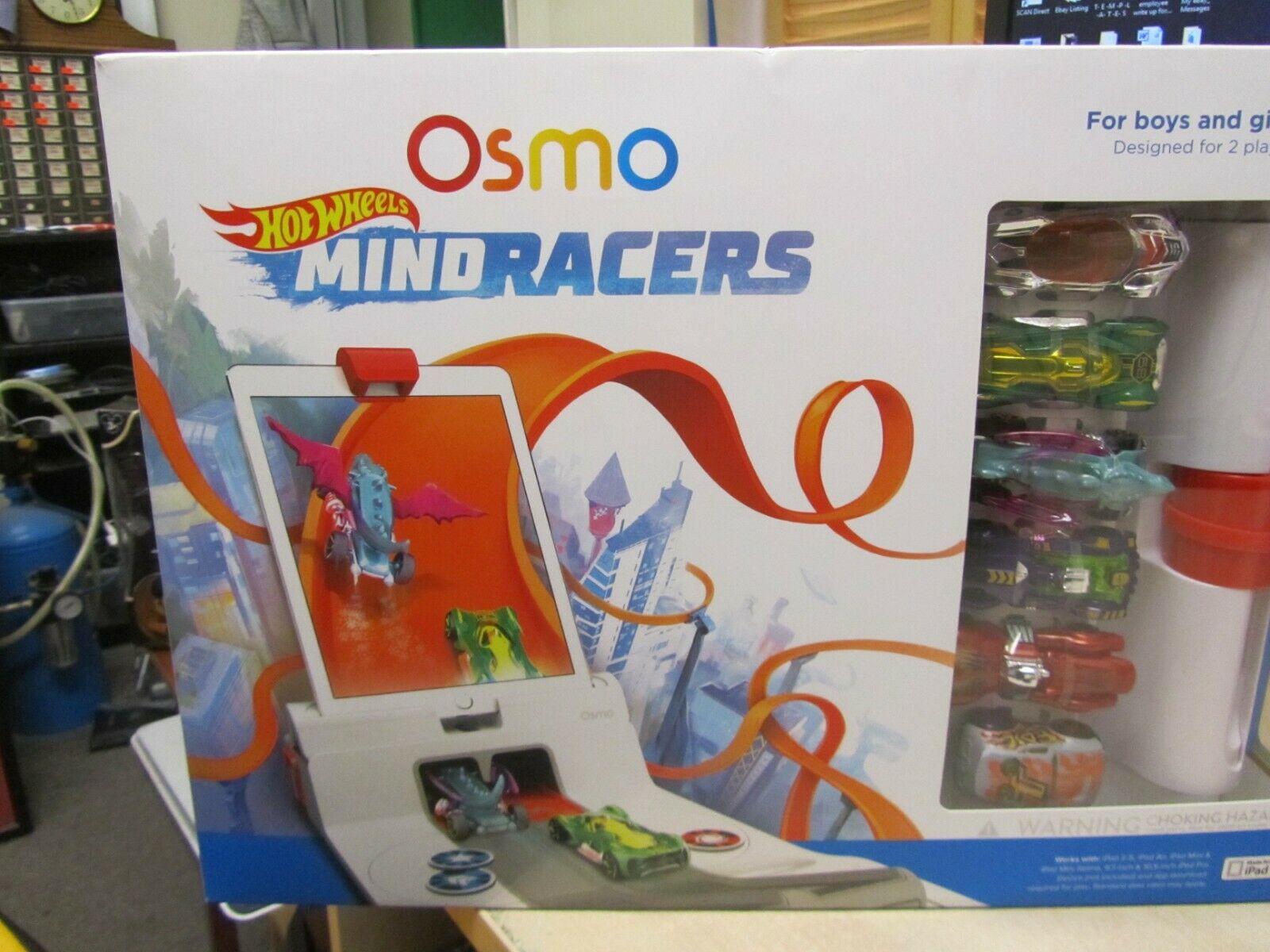 Osmo Hot Wheels Mindracers Game Kit for Ipad Base Included Brand 90100006 NIOB - Fresh Stock Dated December 2025