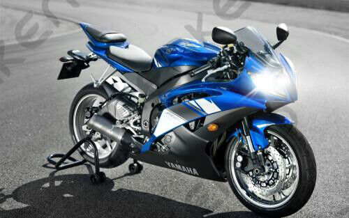 2X H7 LED Headlight Bulbs Lamp 6000K CG For Yamaha YZF-R6 2003-2015 - Fresh Stock Dated February 2026