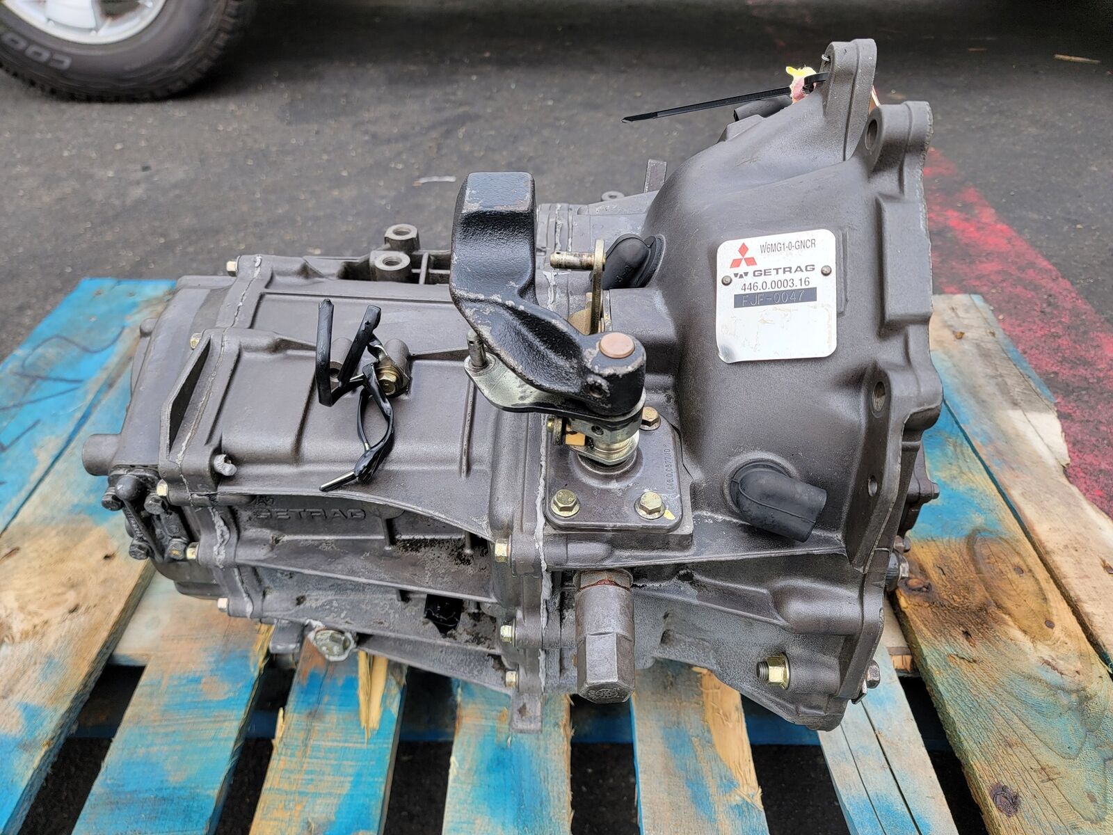 94 97 MITSUBISHI 3000GT VR4 MANUAL 6SPD AWD TRANSMISSION JDM 6G72 W5MG1-0-GNCR - Fresh Stock Dated February 2026