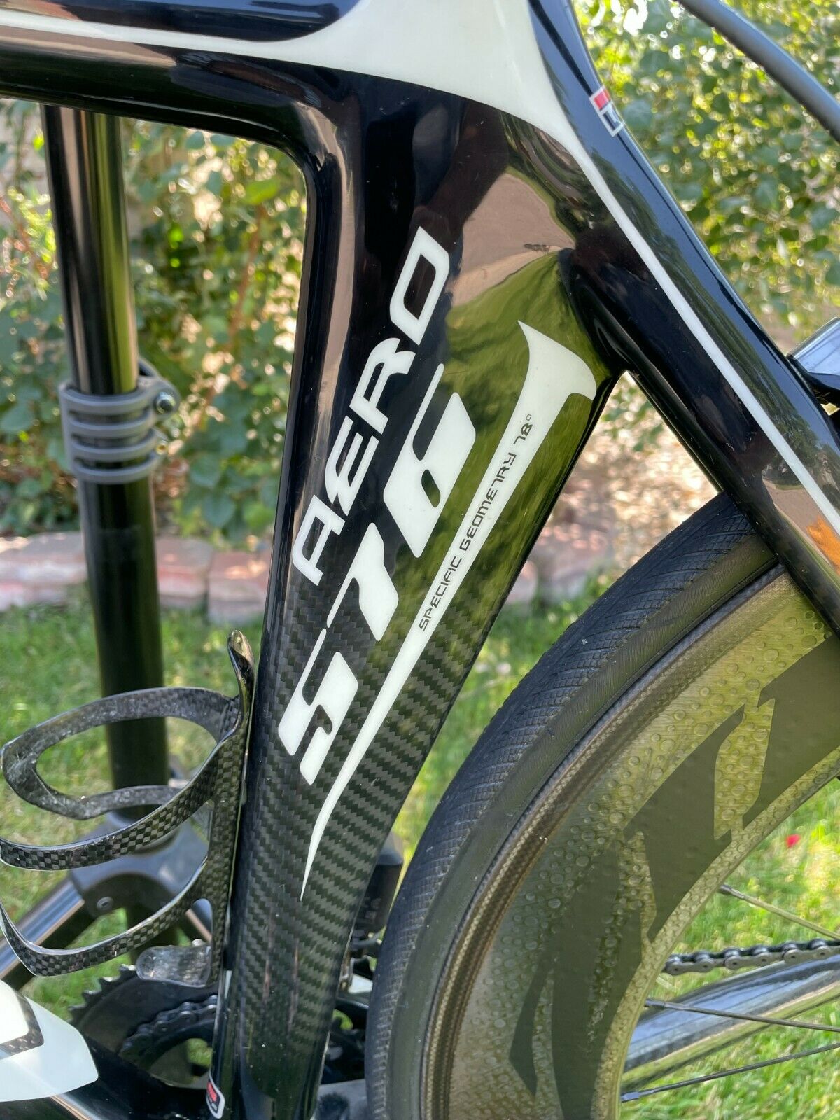 Look 576 AERO Triathlon Bike with Di2 and Zipp Carbon Clincher wheels - Fresh Stock Dated February 2026