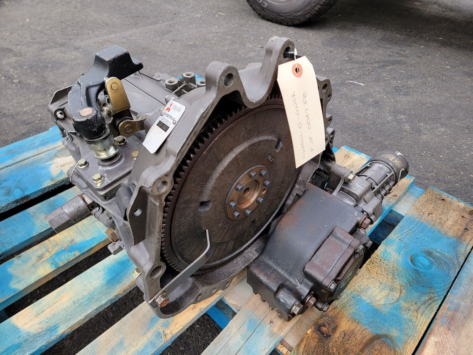 94 97 MITSUBISHI 3000GT VR4 MANUAL 6SPD AWD TRANSMISSION JDM 6G72 W5MG1-0-GNCR - Fresh Stock Dated February 2026