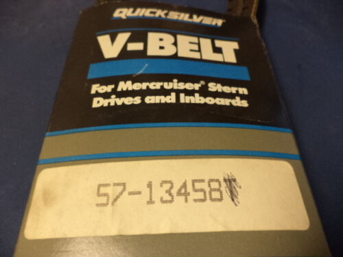 13458, 57-13458, V-Belt, Quicksilver - Fresh Stock Dated February 2026
