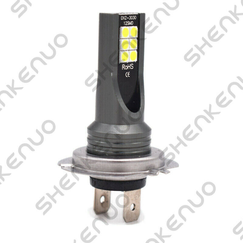 2X H7 LED Headlight Bulbs Lamp 6000K CG For Yamaha YZF-R6 2003-2015 - Fresh Stock Dated February 2026