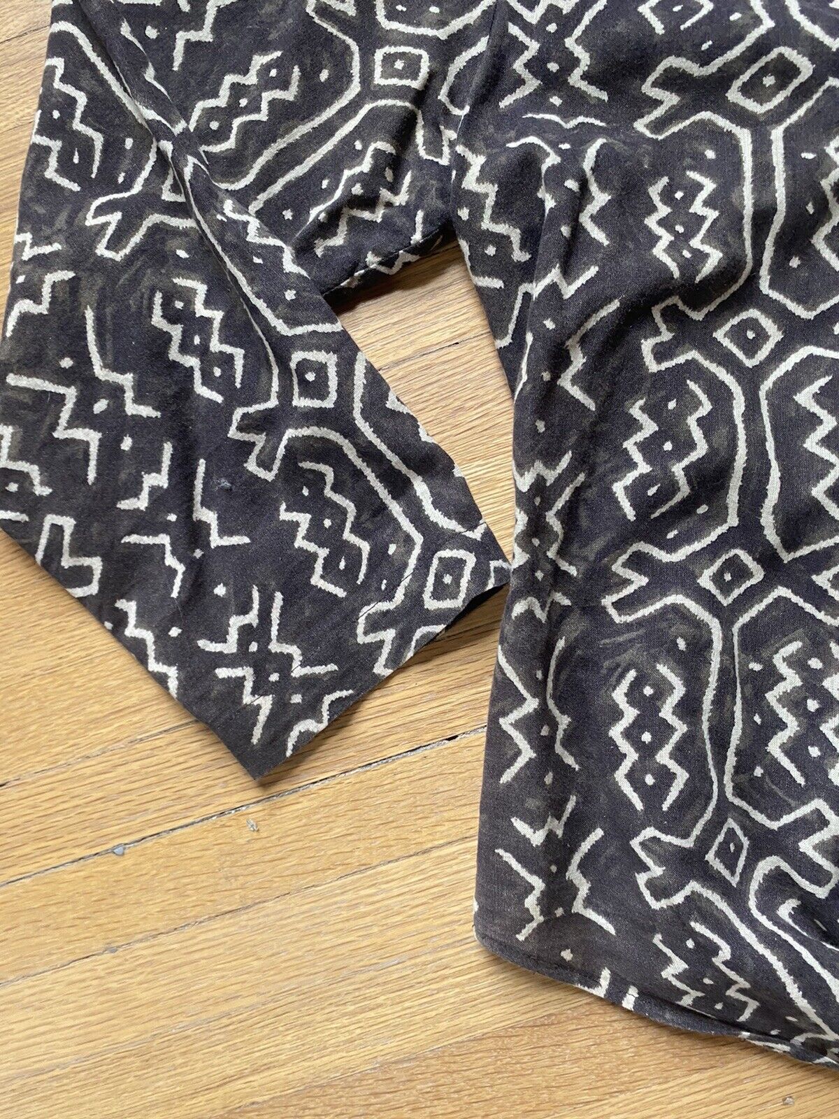 Vintage Norma Kamali Mud Cloth Top and Skirt - Fresh Stock Dated March 2026