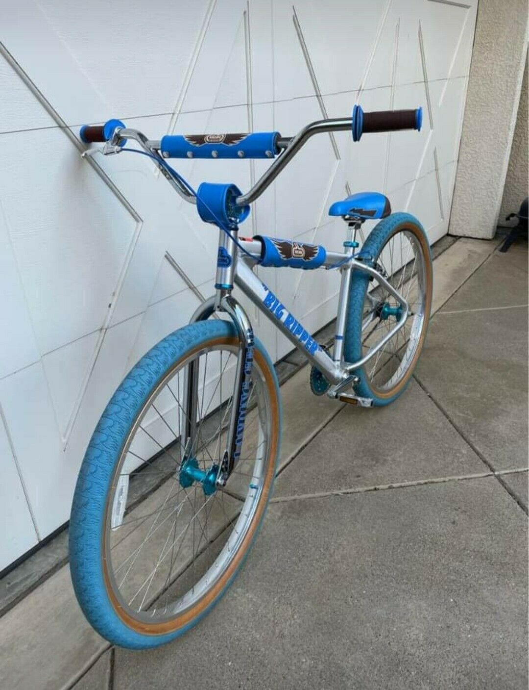 🔥2021 SE Bikes Big Ripper 29”Ball Burnished Silver💎29er BMX Se Bike Rare🔥 - Fresh Stock Dated February 2026