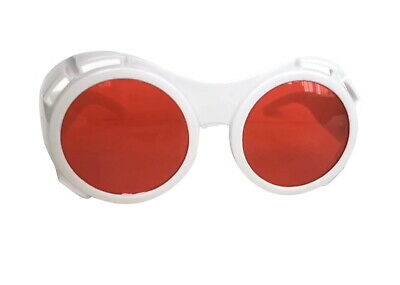 Television Room Glasses Willy Wonka Charlie Movie White Goggles Sunglasses TV - Fresh Stock Dated December 2025