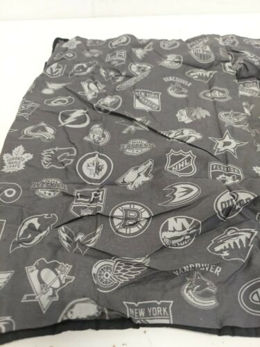 Pottery Barn Teen NHL Urban, Quilted Standard Sham New in OPEN packBlk/Gray - Fresh Stock Dated December 2025
