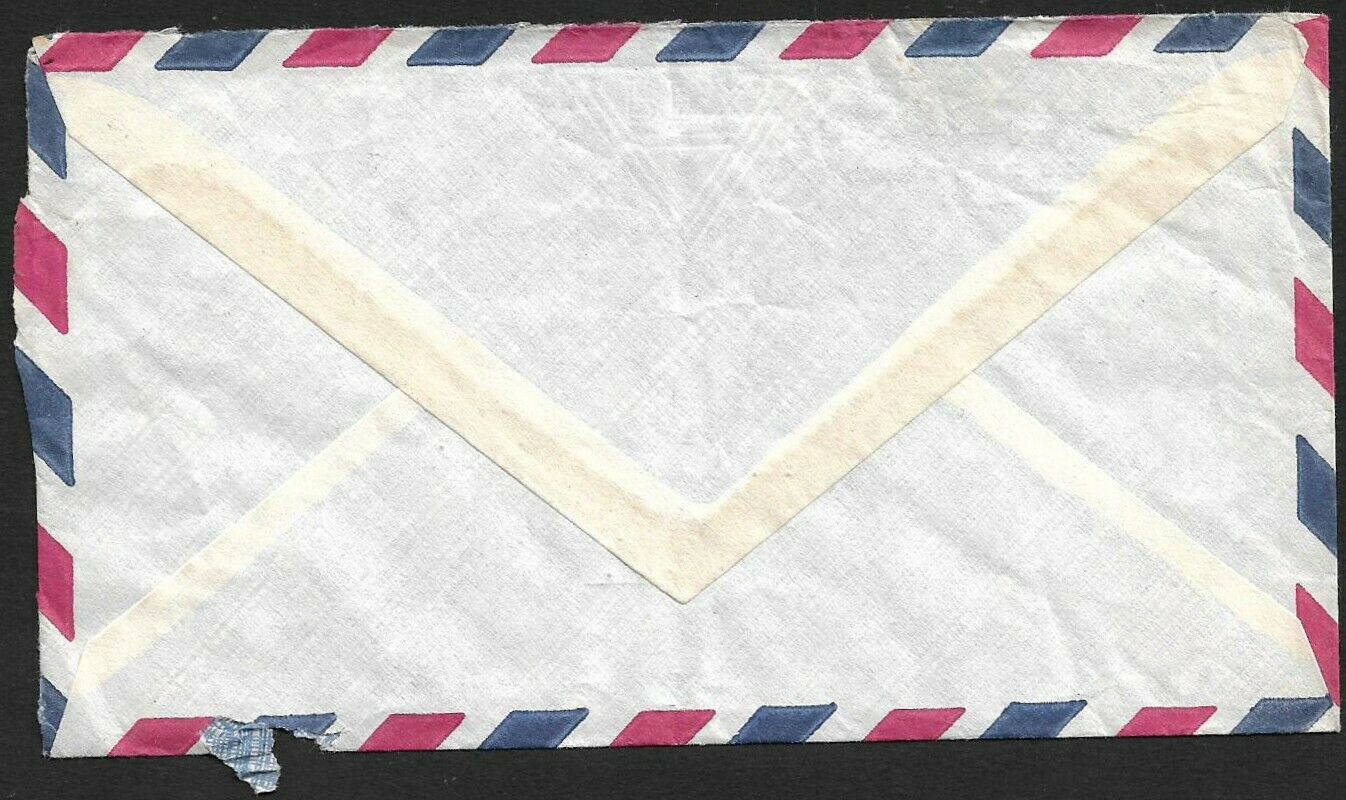 Jamaica 1969 World Health Organization Cover to USA - Fresh Stock Dated February 2026