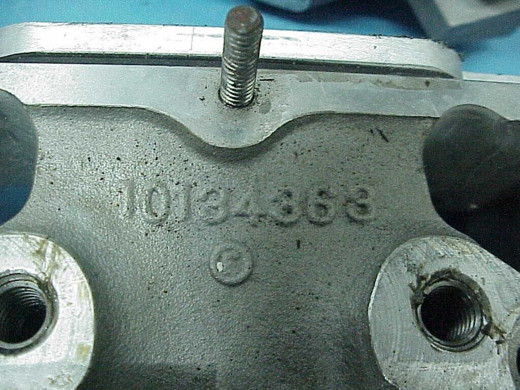 2 GM Chevy 18° Ported Aluminum Heads w/ Titanium Valves & PSI Springs 10134368 - Fresh Stock Dated February 2026