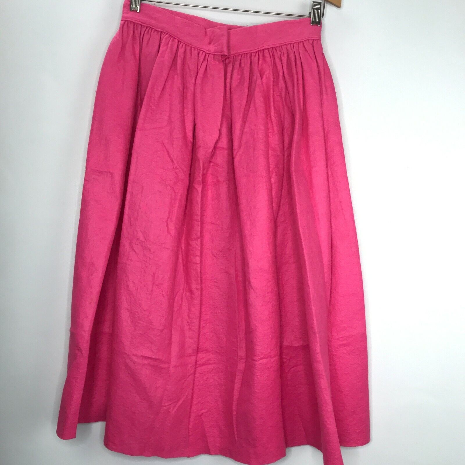 Vintage Felt Poodle Skirt Pink Handmade Retro - Fresh Stock Dated March 2026