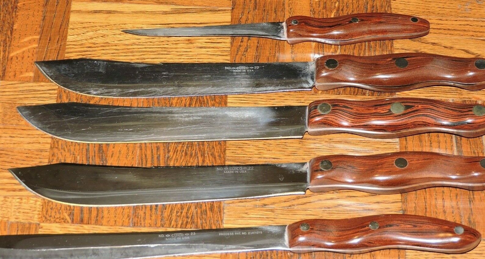 YOU CHOOSE VTG Cutco Utensil Replacement Brown Handle 21 22 23 24 25 28 1068 26 - Fresh Stock Dated December 2025