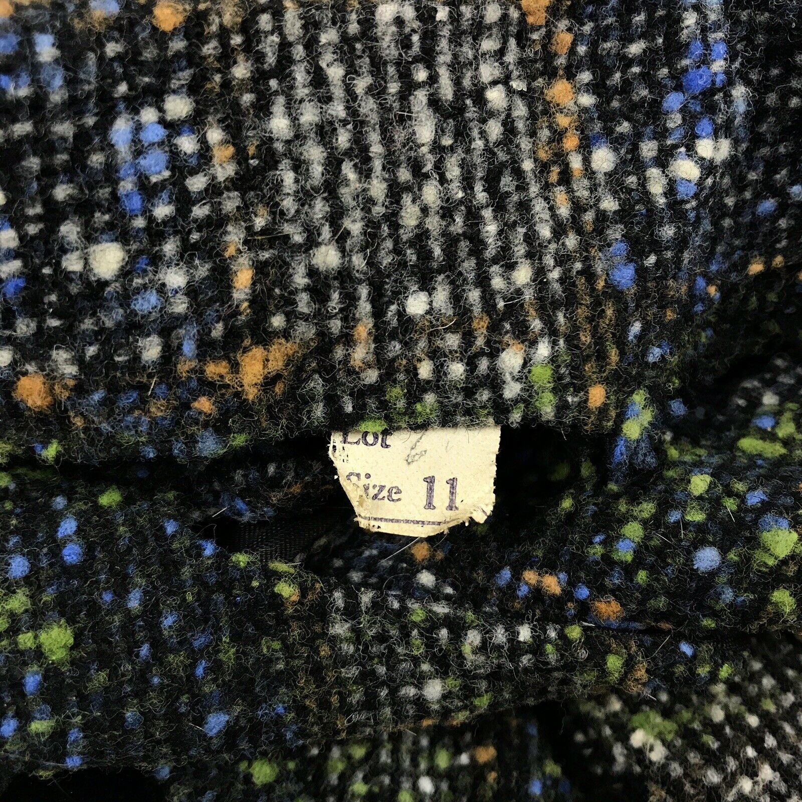 Vintage 50s Wool Plaid Skirt Jacket 25