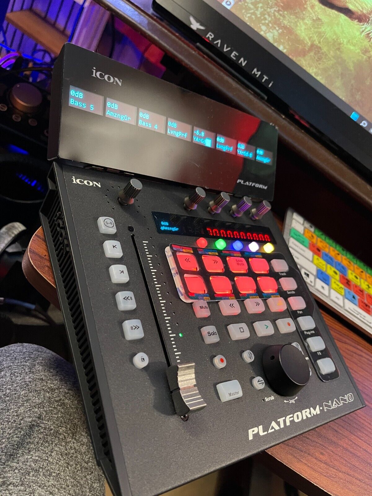 iCON Platform Nano Control Surface and Platform D3 Display Slight Used - Fresh Stock Dated February 2026