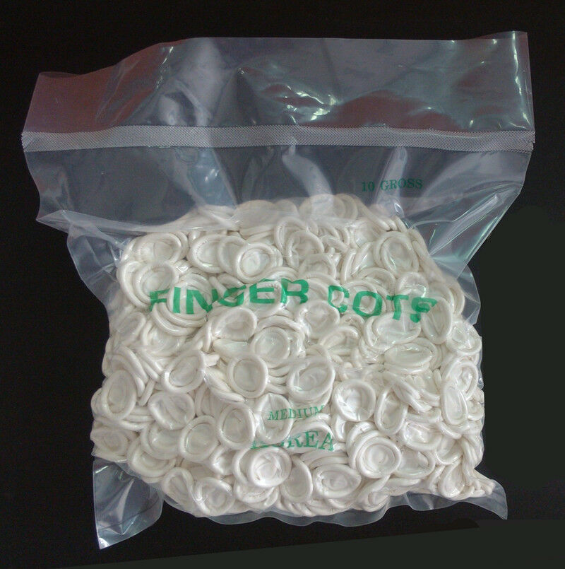 800pcs Rubber Finger Cots for Watchmakers or Jewellers Electronic Assembly G8216 - Fresh Stock Dated February 2026