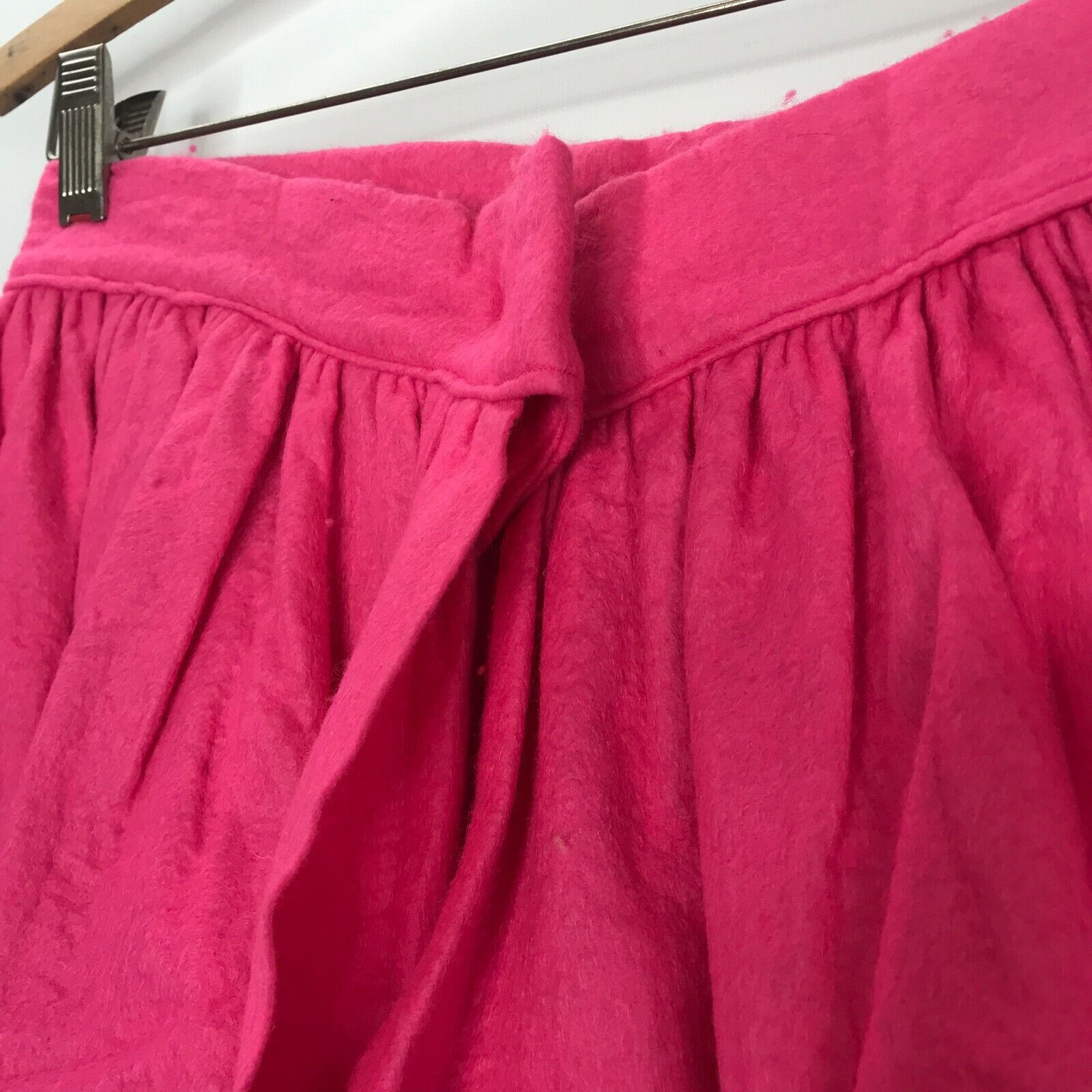 Vintage Felt Poodle Skirt Pink Handmade Retro - Fresh Stock Dated March 2026