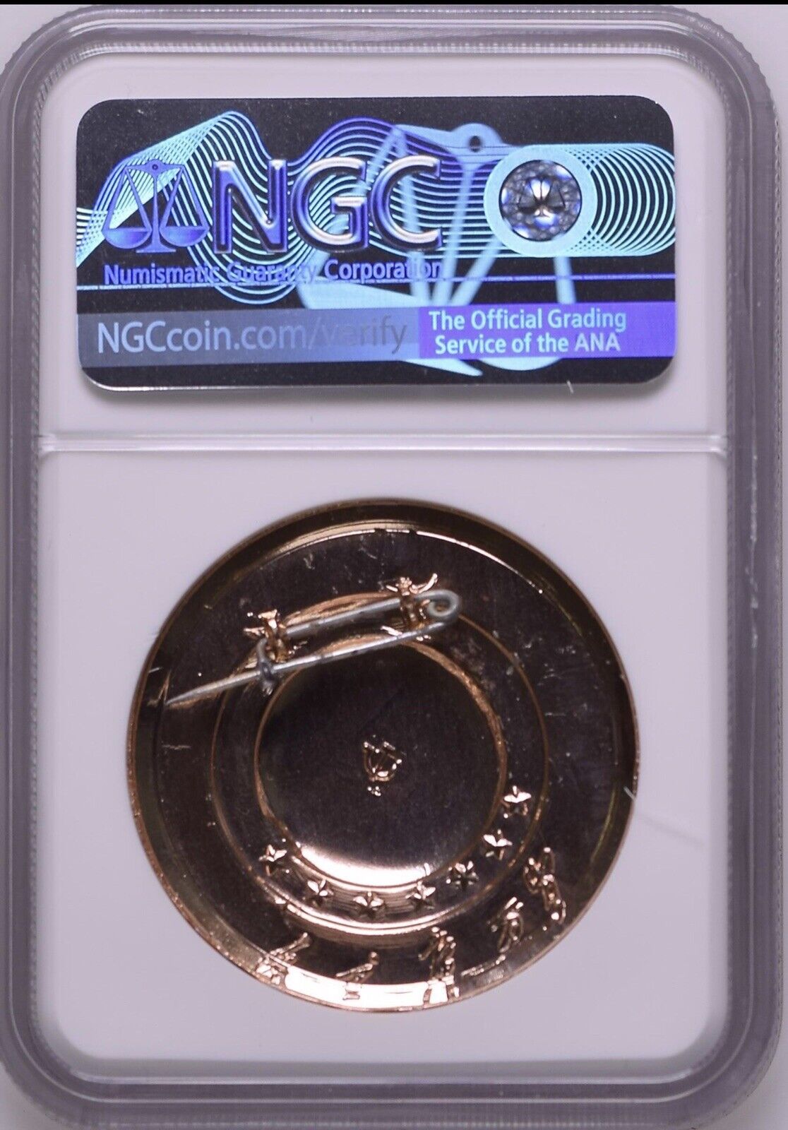 NGC MS66 China Chairman Mao Badge Aluminum medal Long Live Chairman Mao毛主席萬歲 - Fresh Stock Dated February 2026