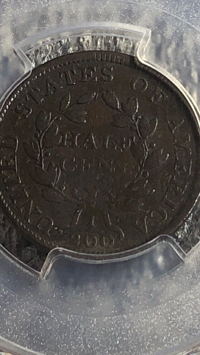 1802/0 HALF CENT PCGS F15 C-2 REVERSE OF 1802 EXTREMELY RARE IN A STRAIGHT GRADE - Fresh Stock Dated February 2026