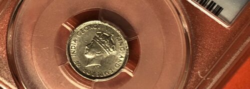 Hong Kong -1937 UNCIRCULATED 5 CENT COIN,GRADED BY PCGS MS62. - Fresh Stock Dated February 2026