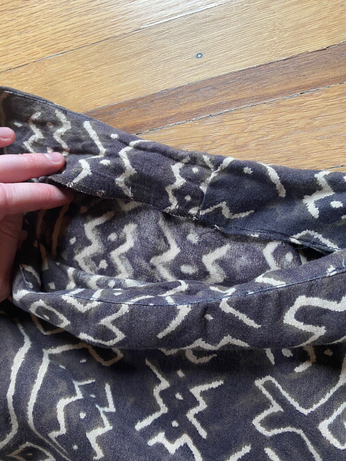 Vintage Norma Kamali Mud Cloth Top and Skirt - Fresh Stock Dated March 2026