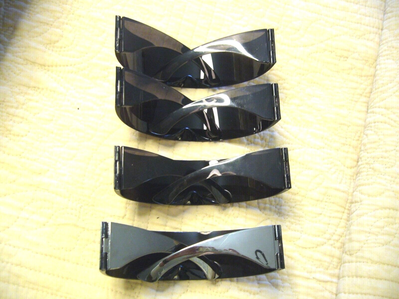 Futuristic Sunglasses Back To The Future Mono-lens Mirrored Cyclops -TALEB-RV - Fresh Stock Dated February 2026