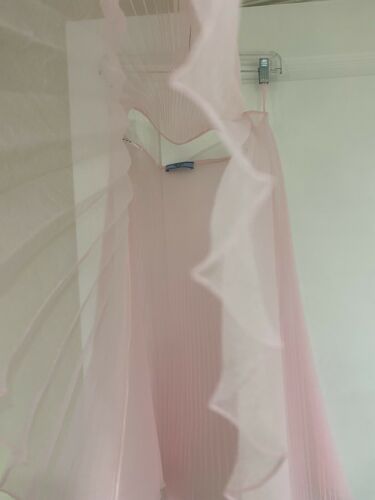 Authentic Prada Milano Pink Plisse Organza Pleated Skirt Womens Designer mint - Fresh Stock Dated February 2026