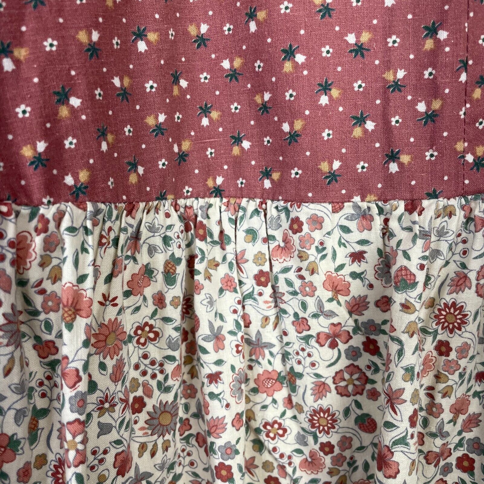 Vintage 70s Jessicas Gunnies Gunne Sax Prairie Maxi Skirt Size 11 XS Whimsical - Fresh Stock Dated March 2026