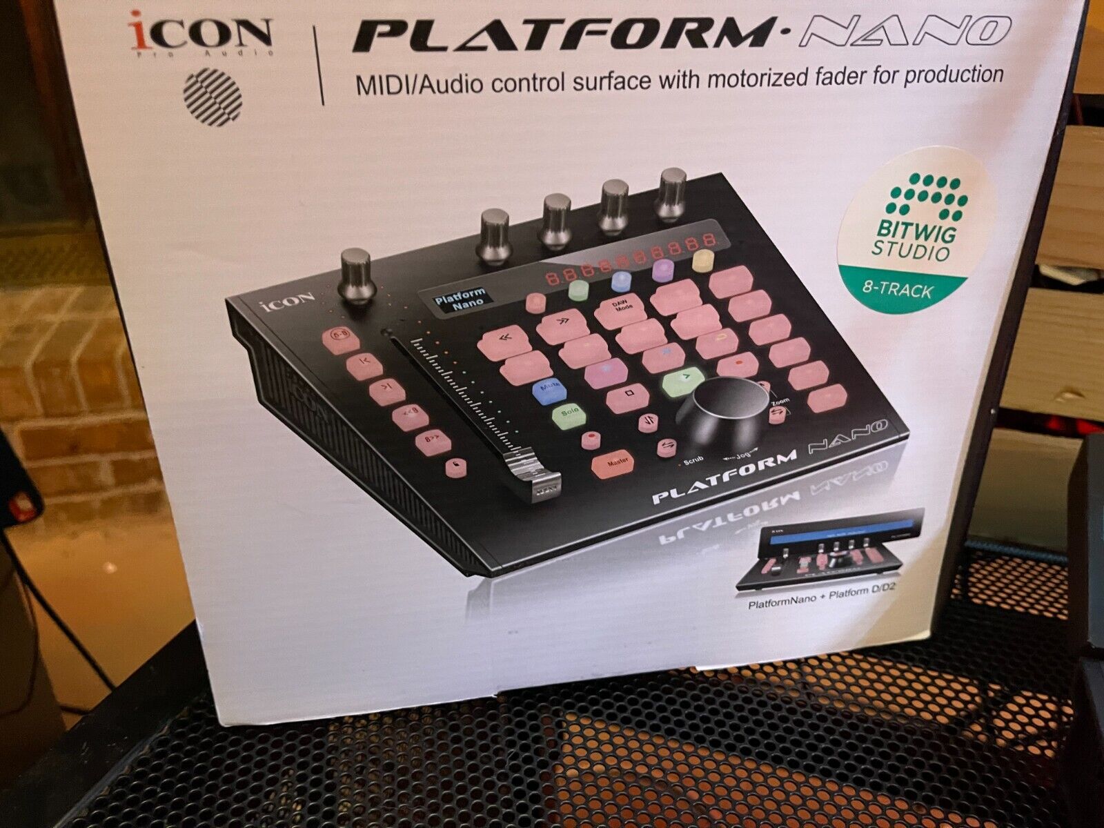 iCON Platform Nano Control Surface and Platform D3 Display Slight Used - Fresh Stock Dated February 2026