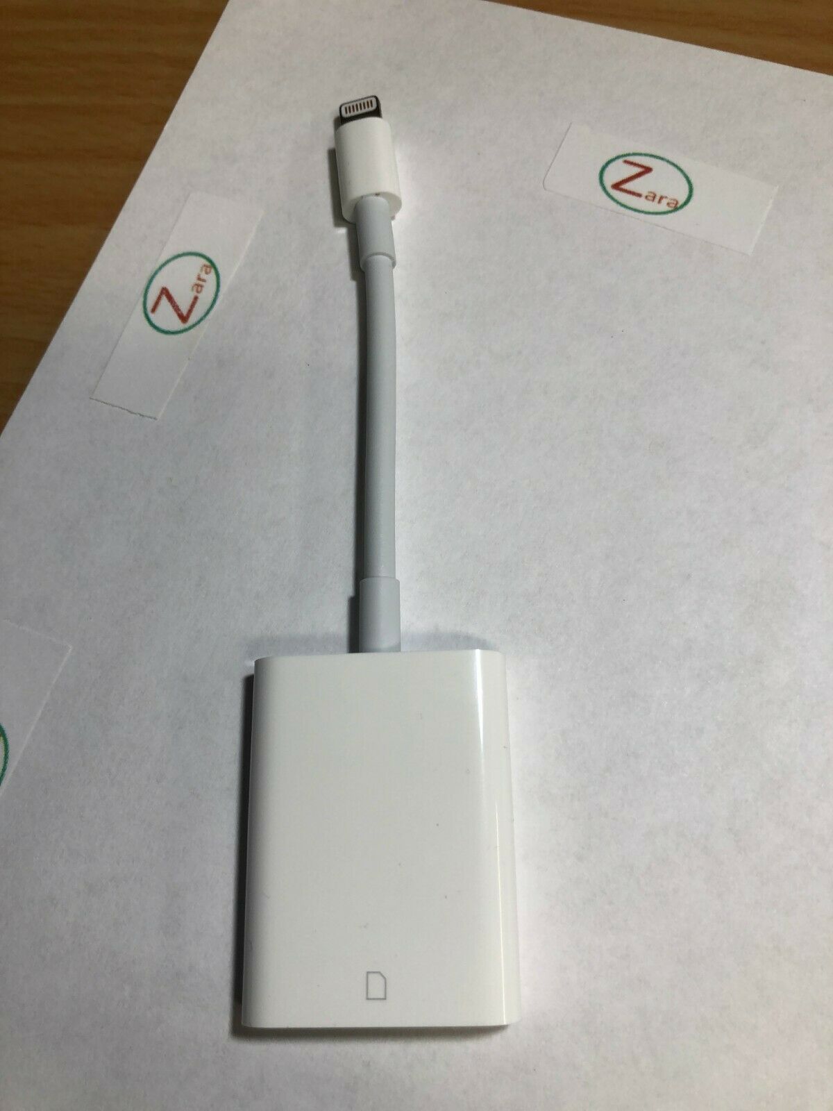 Original Apple Lightning to SD Card Camera Reader A1595 MJYT2AM/A Fast Shipping! - Fresh Stock Dated February 2026