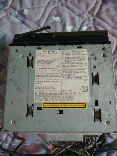 ALPINE IVA-W505 Mobile Multimedia Station No Working only for parts - Fresh Stock Dated February 2026