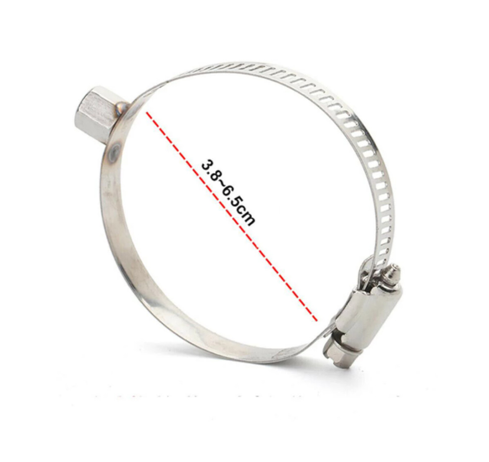 Carbon Fiber Look Motorcycle Exhaust Muffler Middle Pipe Heat Shield Cover Guard - Fresh Stock Dated February 2026