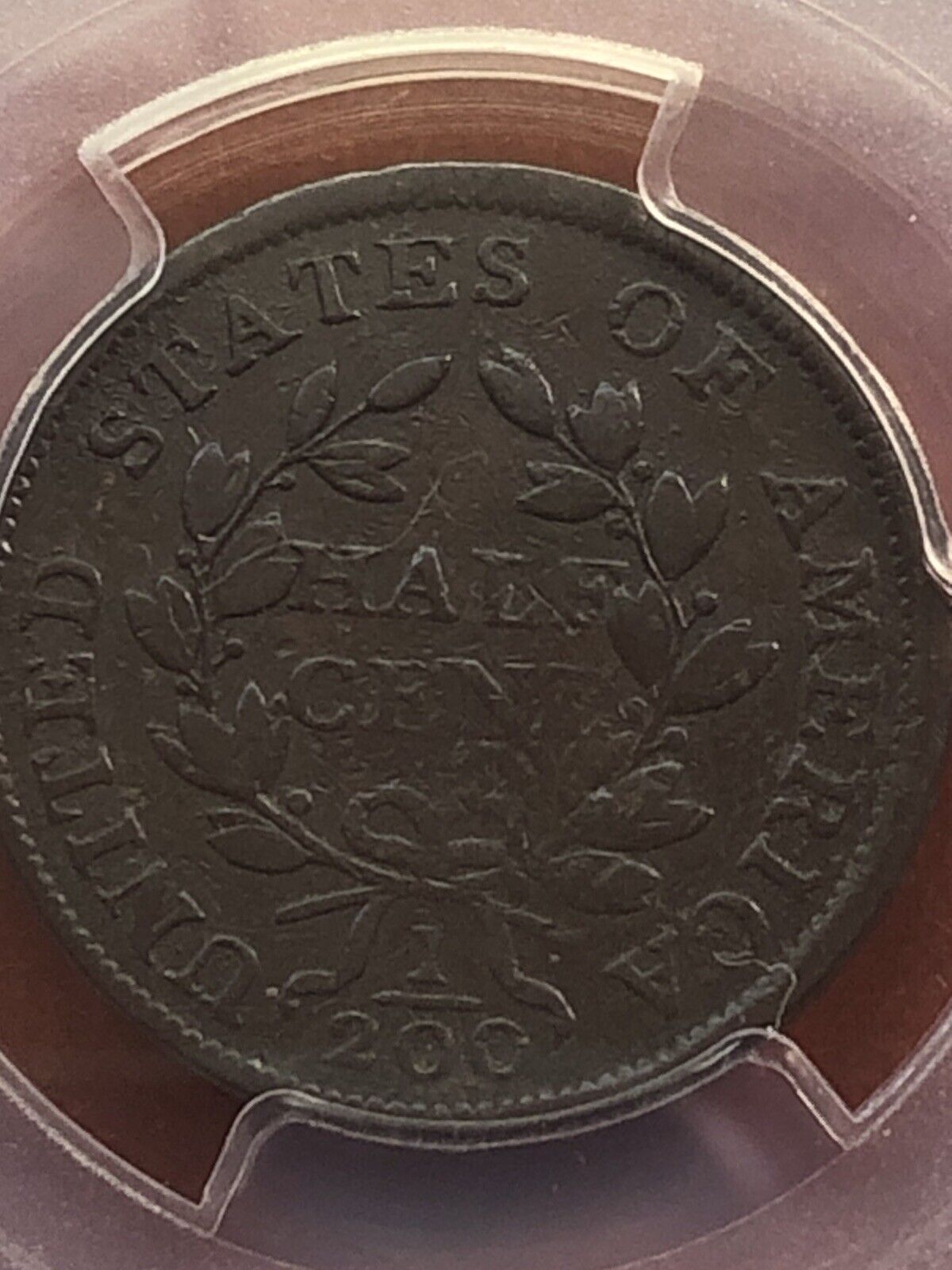 1802/0 HALF CENT PCGS F15 C-2 REVERSE OF 1802 EXTREMELY RARE IN A STRAIGHT GRADE - Fresh Stock Dated February 2026
