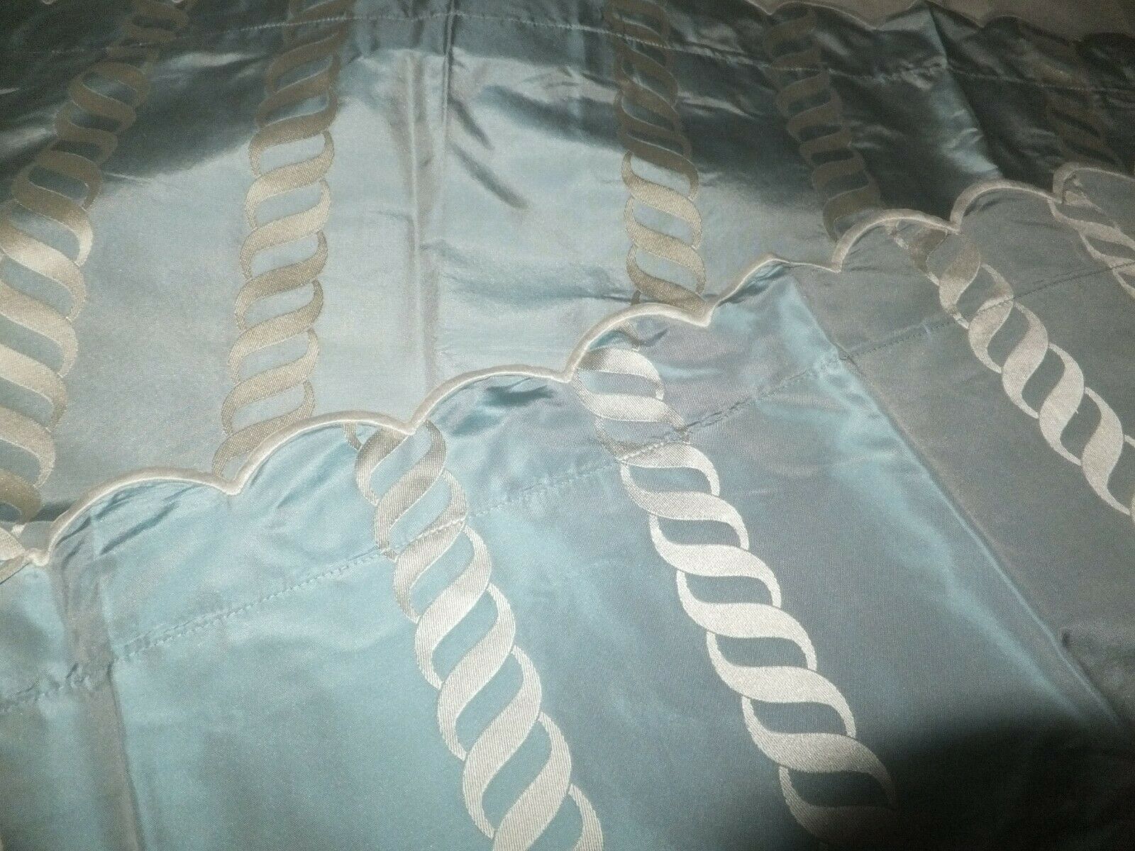 Jane Wilner Haute Couture Linens 2 Silk Pillow Shams 3 yds Designer Decor Fabric - Fresh Stock Dated December 2025