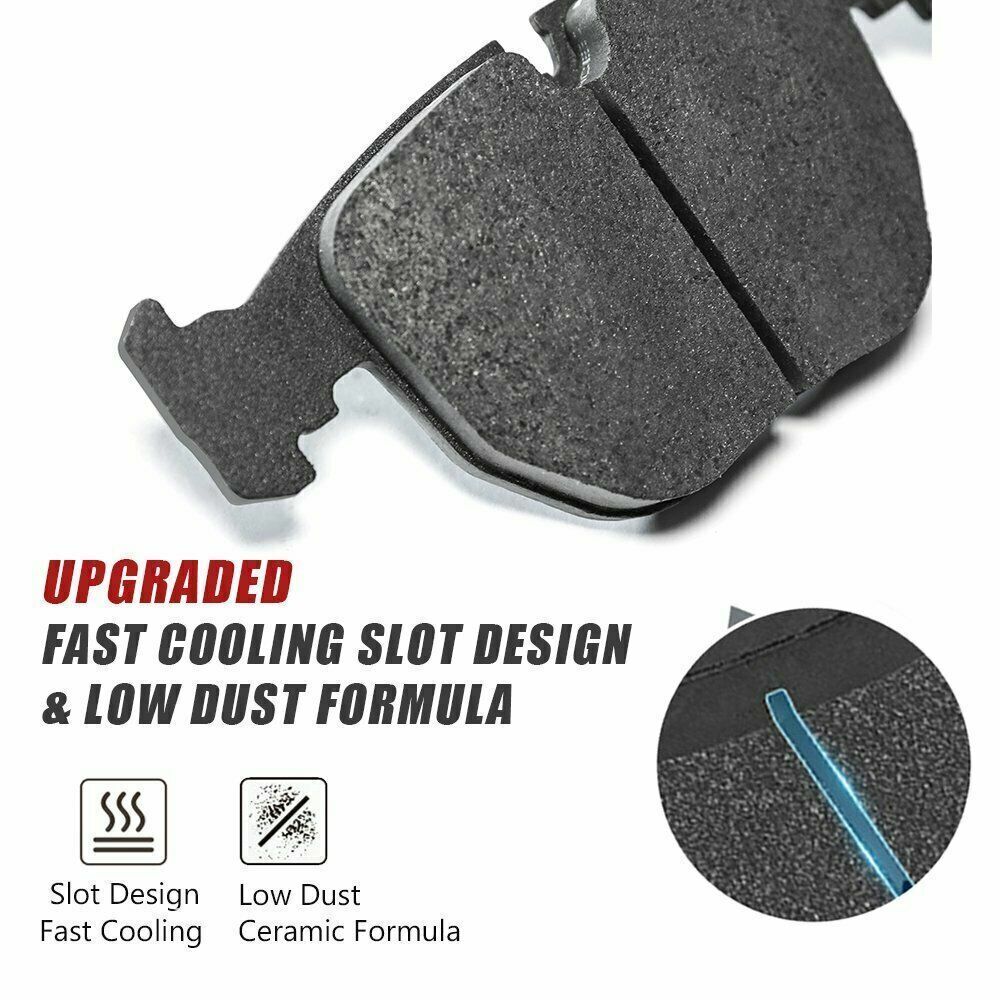 Front and Rear Disc Ceramic Brake Pads for 2006-2010 Saturn ION Pontiac Solstice - Fresh Stock Dated February 2026